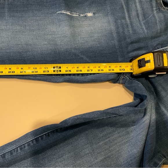 🌸 EUC Democracy “Ab”solution Jeans — Straight Leg — Medium Wash — Sz 10 - Picture 7 of 9